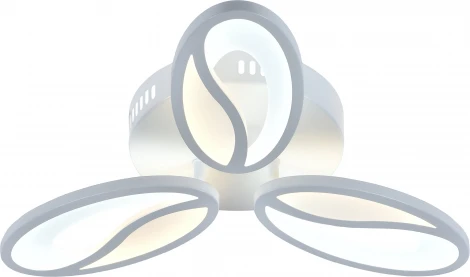 Люстра потолочная светодиодная Grain 10222/3 LED*65W White