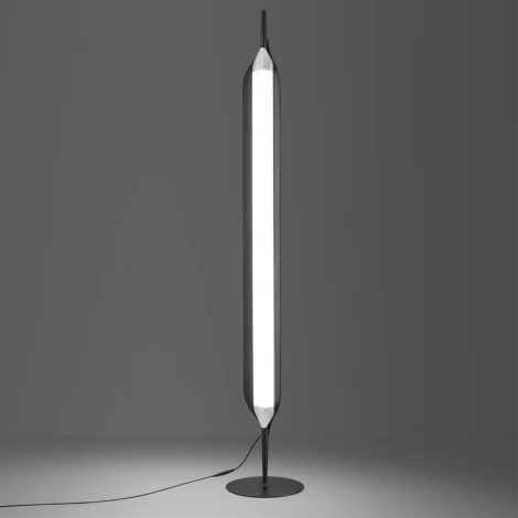 Торшер колонна диммир. со сменой цвет. темпер. (управление- сенсор) Novotech Ala 359543 черный LED 32W 220V 2700К\4000К\6000К (регулировка яркости, сенсорный выключатель)