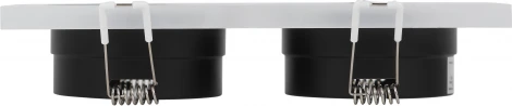 Встраиваемый точечный светильник ЭРА DK92 WH/BK (12V)