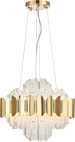 Подвесная люстра Natali Kovaltseva Rivera 81443/6C GOLD