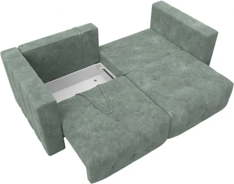 Диван прямой Лига-052 НПБ Лига Диванов (Велюр) арт.128766