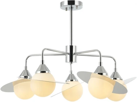 Потолочная люстра на штанге Stilfort Saturn 2125/09/05P (220V, шарики)
