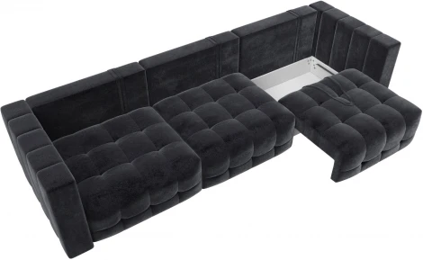 Диван прямой Лига-052 НПБ Лонг Лига Диванов (Велюр) арт.128778