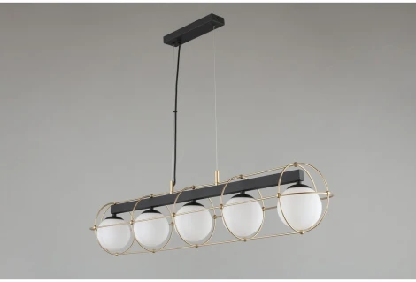 Подвесной светильник Aployt Mahot APL.317.03.05 (220V, на тросе, шарики)