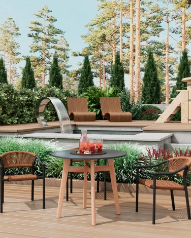 Стул Stool Group Syna светло-коричневый серые ножки арт.УТ000039927