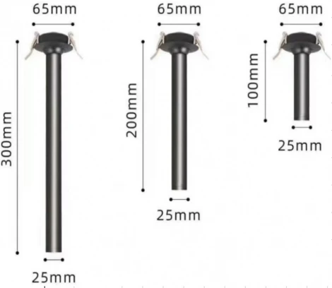 Встраиваемый светильник iLedex Telescope 999.3W-200 WH (220V, круглые)