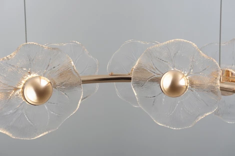 Подвесной светильник Rivoli Shannon 6135-101 (LED, 220V, на тросе, цветы)