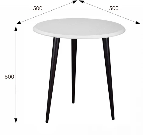 Стол журнальный BeautyStyle 9 белый/венге от фабрики Mebelik