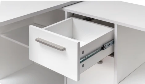 Письменный стол Mobi Лайт 03.245F белый гладкий 101 318820