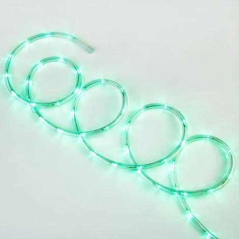 Гирлянда светодиодная Дюралайт. 8м. С контроллером. Зеленый свет ULD ULD-D50 8M/С08 IP44 GREEN