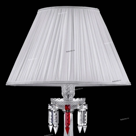 Интерьерная настольная лампа Crystal Lux Princess LG1 (220V, подвески, выключатель)