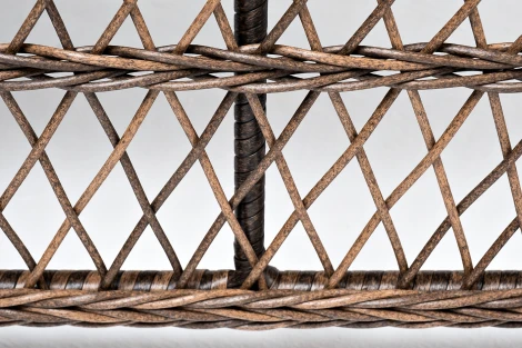 Стол журнальный из искусственного ротанга, цвет коричневый 4SIS Гранд Латте YH-S4840W brown