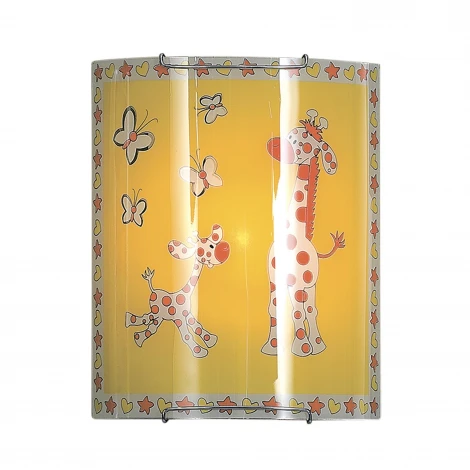 Настенный светильник Citilux 921 CL921001 (для детской, 220V, животные, бабочки, жирафы)