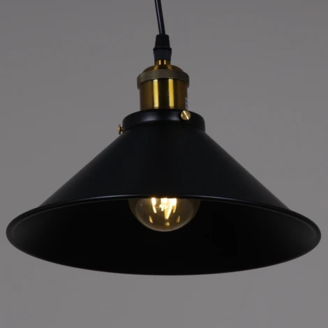 Подвесной светильник Reluce 02189-0.9-03 BK (220V, на проводе)