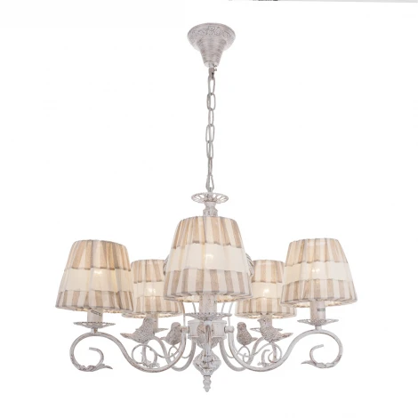 Подвесная люстра IDLamp Nido 555/5-Whitepatina