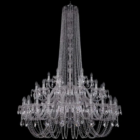 Подвесная люстра Bohemia 1406 1406/24+12+6/460/h-177/2d/Ni