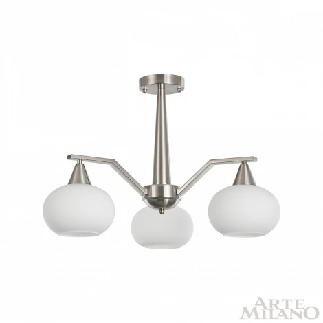 Потолочная люстра на штанге Arte Milano 279807/3 GR (220V, шарики)