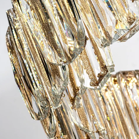 Подвесная люстра светодиодная хрустальная Modelux MODELUX ML.5550.600 CP