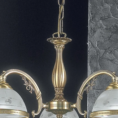 Подвесная люстра Reccagni Angelo 3830 L 3830/3 (220V, на цепи)