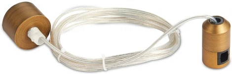 Адаптер с подводом питания, длина провода 3000 мм Donolux CODE 1.2 Power Connector BBr DL20224