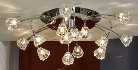 Потолочная люстра Lussole Caserta LSC-3003-15