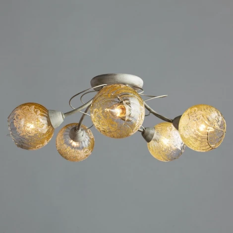 Потолочная люстра Arte Lamp Gemma A6347PL-5WG