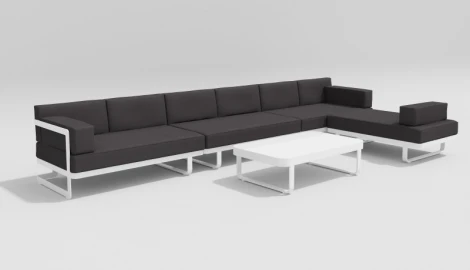 Лаунж зона Gardenini Hacienda LHCD.020500.S4