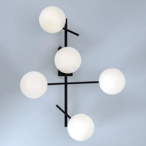 Потолочная люстра на штанге Citilux Dorsy CL223152 (регулировка яркости, LED, 220V, пульт управления, шарики)