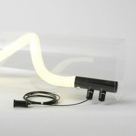 Подвесной линейный светодиодный светильник Lussole River LSP-7289 (220V, на тросе)