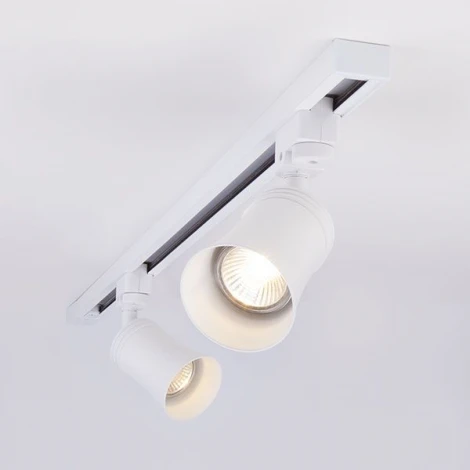 Трековый светильник однофазный белый 220V MRL Elektrostandard Vetro 1001