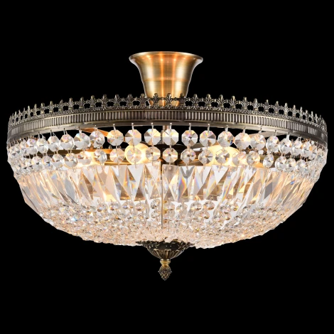 Потолочная люстра Natali Kovaltseva Rococo 81406/6C ANTIQUE