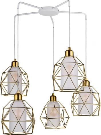 Подвесной светильник 33 ИДЕИ PND16M.05.01.001.WH.PA-M35PA (220V, на проводе)