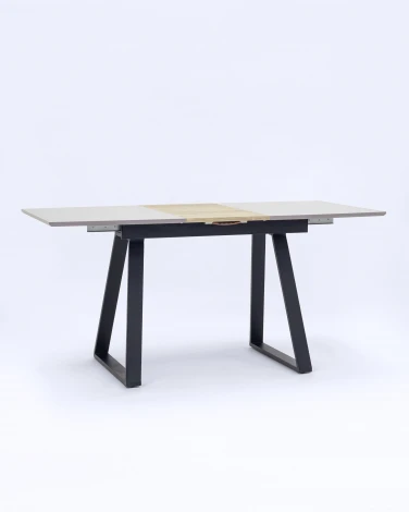 Стол обеденный Stool Group Детройт раскладной 120-160*80 серый УТ000002654