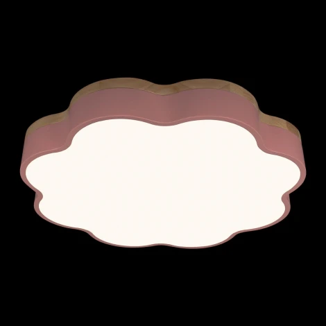 Потолочный светильник светодиодный для детской Loft It Axel 10225/36 Pink (220V, тучи)