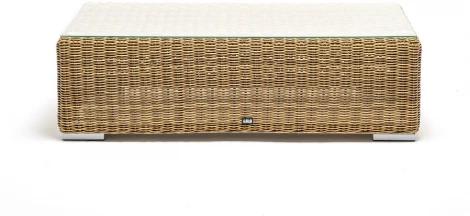 "Боно" журнальный столик из искусственного ротанга, цвет соломенный 4SIS арт.УТ-00003967