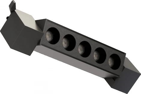 Трековый светильник светодиодный однофазный Lucia Tucci LTP-T017-20W-B (220V)