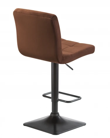 Стул барный DOMINIC (шоколадный велюр (MJ9-111))