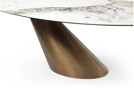 Стол ESF DT9375FCI белый керамика