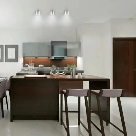 Накладной точечный светильник Gauss HD020 (LED, 220V, круглые)