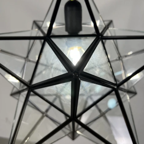 Подвесной светильник (люстра) Black Star Clear Glass 20 См ImperiumLoft 101314-26 (189646-26) (220V, на цепи)