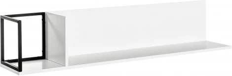 Полка навесная City большая белый R-Home арт.401058102h