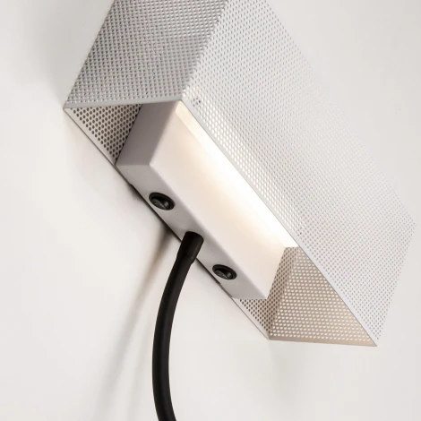 Настенный светильник на гибкой ножке для чтения Favourite Twin 4066-2W (LED, 220V, выключатель)