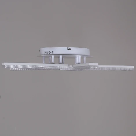 Потолочная люстра светодиодная на штанге с пультом, регулировкой цветовой температуры и яркости Reluce 03445-3.3-05C WH (220V)