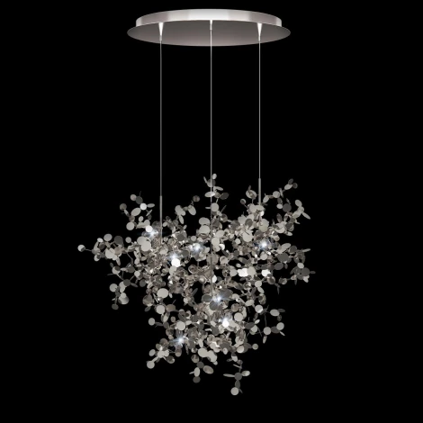 Подвесная люстра Loft It Spark 10101/3 Chrome (220V, на проводе, лепестки)