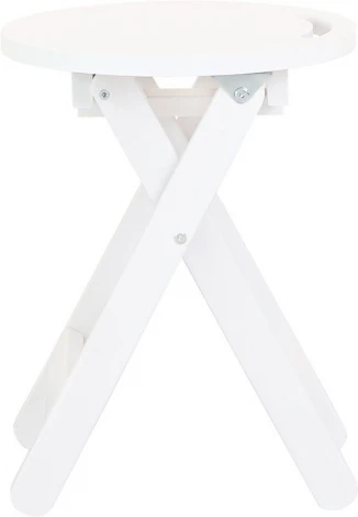 Табурет складной снег Mebelik арт.008422