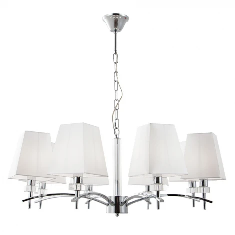 Подвесная люстра Arte Lamp Kensington A4098LM-8CC (220V, на цепи)