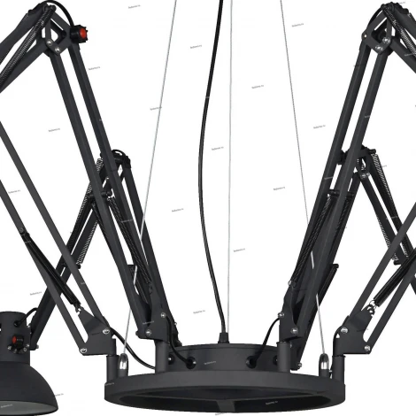 Подвесная люстра Arte Lamp Ragno A2043SP-6BK