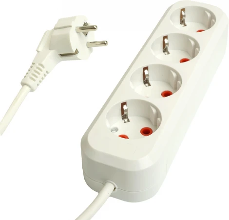 Удлинитель 4-х местный 5 метров с заземлением Stekker Home 49352