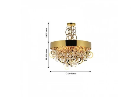 Подвесная люстра Favourite Leporem 2207-6P