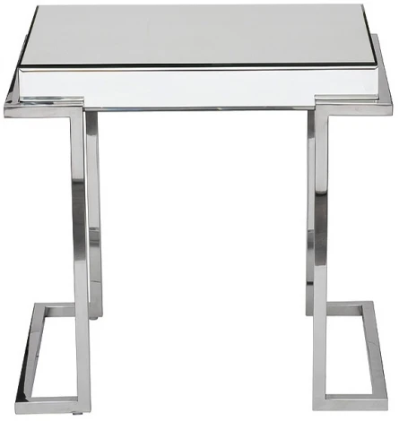 Журнальный стол Garda Decor KFG130 (Хром/Зеркальный)